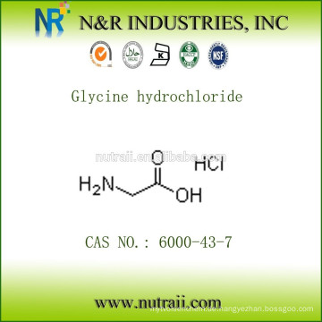 Glycinhydrochlorid 98,5% ~ 101,5% CAS Nr. 6000-43-7